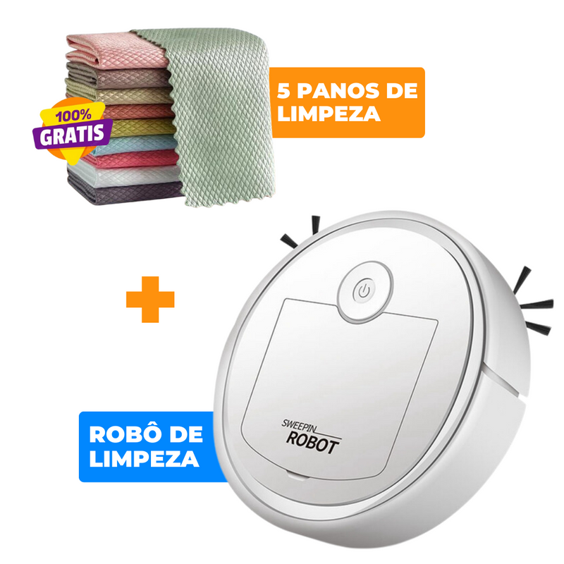 Robô de Limpeza - CleanPro 3 em 1 + Brindes Exclusivos