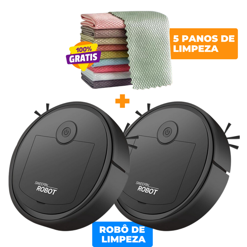 Robô de Limpeza - CleanPro 3 em 1 + Brindes Exclusivos